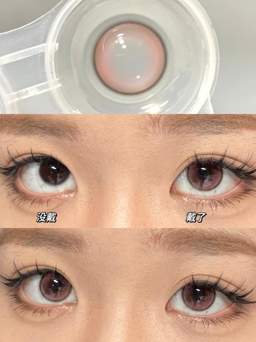 Kira fairy·半年抛  络色樱  14.2  低调又甜美的温柔小无辜！嫩到爆的18岁少女眼~约会甜菜美少女必备温柔款！韩国0-800度<一副两片> 商品图1