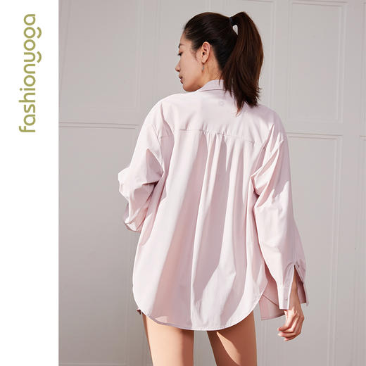 凡圣瑜伽轻薄防晒衬衫F14309 商品图8