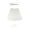 COCO ZONE 刘一一 100棉法式蕾丝镂空花边A字半身裙CD2A0112 商品缩略图1
