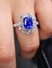 2.02ct刻面蓝宝石戒指 商品缩略图5