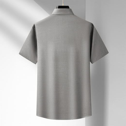 【超大码】【DM】大依优型大码短袖衬衫加肥加大半袖衬衣男夏季薄款胖子休闲宽松上衣300斤 商品图2