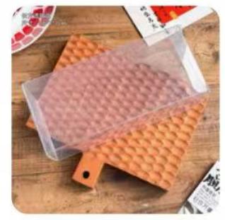 饼干16*7*7长方透明盒5个*1包 商品图0