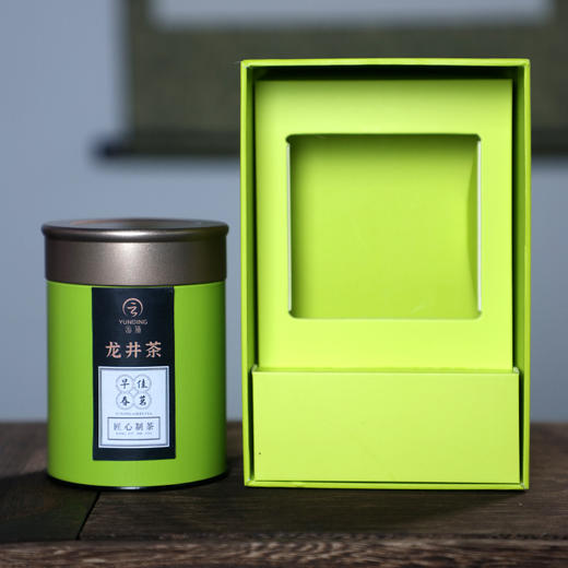 云顶 春晓雨前龙井 新茶叶绿茶 钱塘龙井茶叶 75g/罐 商品图2
