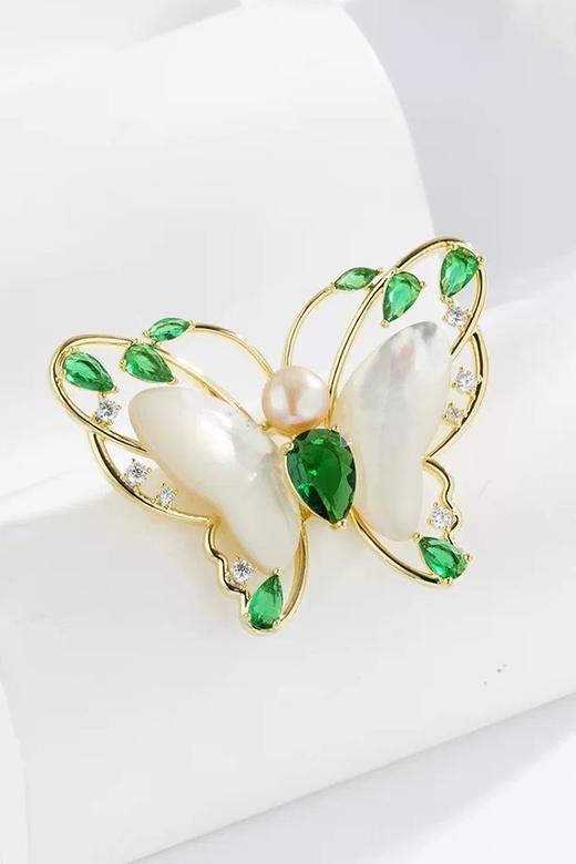 ESTACIA 优雅古典蝴蝶造型配饰胸针 21736 商品图1