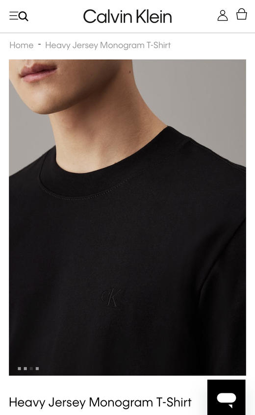 25新款同步西K简约纯色浮雕字母短袖圆领T恤 TX435 商品图0