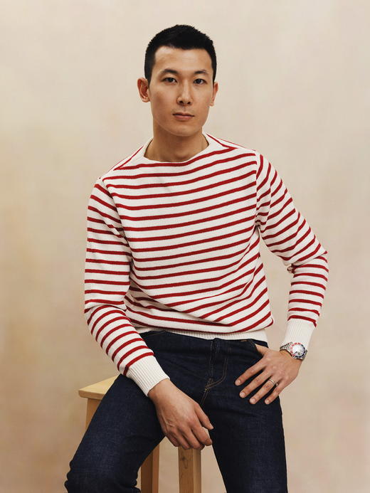 Fortela 红白条水手T恤 商品图2