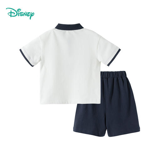 迪士尼25夏新款米奇凉感男童短袖短裤套装冰感透气T恤运动跑步两件套ZD2ET033 商品图5
