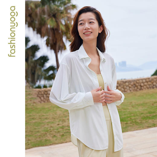 凡圣瑜伽轻薄防晒衬衫F14309 商品图9