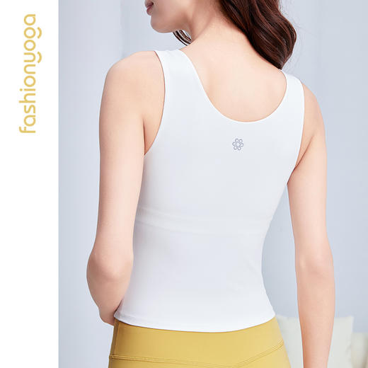 凡圣瑜伽优雅珍珠环背心 FC15206 商品图9