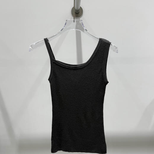 洛诗琳20923夏季新款设计感不规则时尚蚕丝混纺吊带背心女5259 商品图4