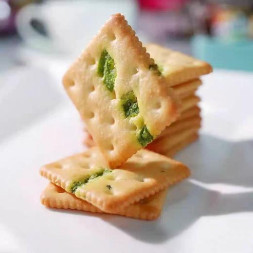 DRYK 迪瓦克青葱乳酪味饼干900g老式咸味香葱酥脆 商品图1