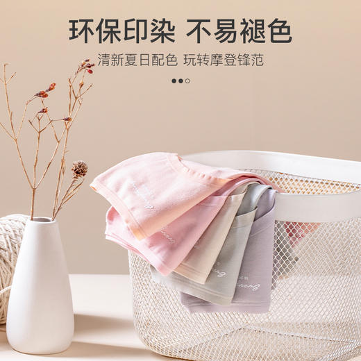 爱帝 女士棉氨中腰内裤3条装 商品图6