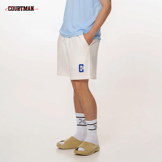 COURTMAN野球帝美式运动短裤训练跑步健身篮球短裤男女休闲宽松 商品图2