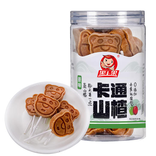 208g果上果桑葚卡通山楂造型棒棒糖 商品图0