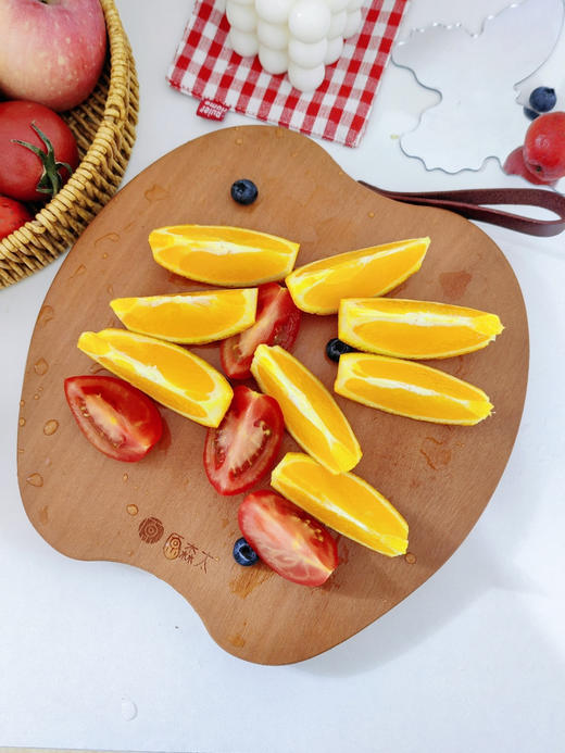 【原森太花梨木苹果形水果板 】火爆美食博主圈的砧板!!也忒好看了吧‼️36.8r起🉐🔥罗永浩、东方甄选、汪涵、金星等明星主播推荐品牌  商品图3