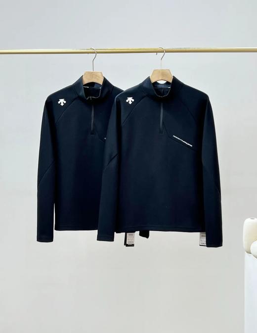 D桑特综训运动健身男士小立领长袖针织衫卫衣 商品图2