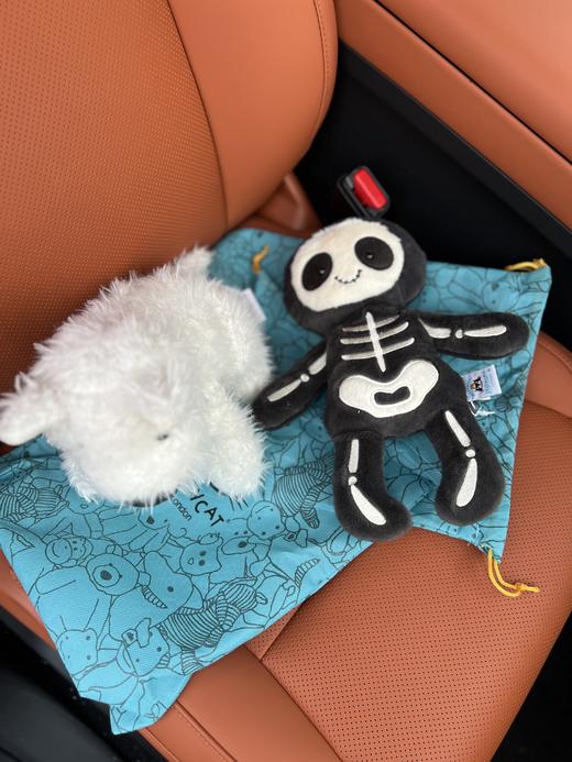 国内授权工厂订单！  jellcat毛绒玩具公仔西高地可爱骷髅玩偶 商品图1