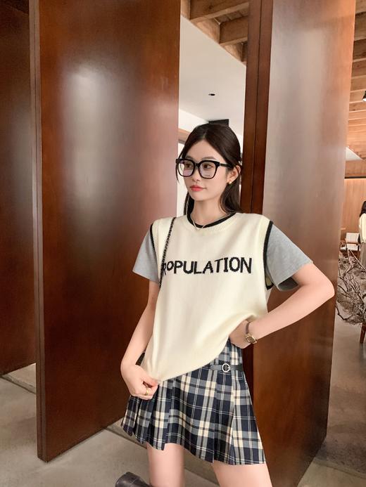 【129元任选2件】现货！蓝格子半身裙 商品图9