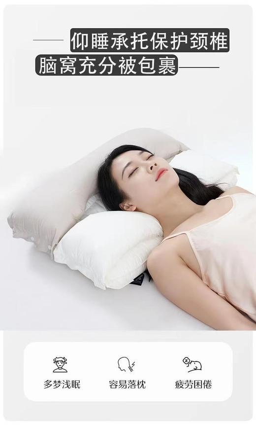罗Y浩推荐‼️颈椎不舒服的克星来了【德国🇩🇪MONZECIKOIMS拆卸式美容护脊止鼾枕】✅可拆三分体和科学分区设计，顺应人体工学 ✅双向可枕，适应多种睡姿，且侧睡、趴睡时不压脸和耳朵 商品图1