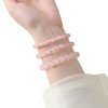 6-10mm天赐良缘粉水晶招桃花天然轻奢粉晶转运珠手串  A-4231 商品缩略图3