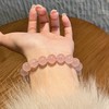 6-10mm天赐良缘粉水晶招桃花天然轻奢粉晶转运珠手串  A-4231 商品缩略图2