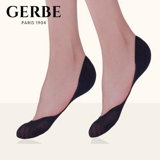 Gerbe格伯 100%法国原装进口女士短袜 女丝袜GPVIS 94d 商品图0