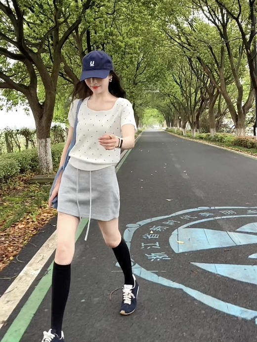 波点短袖 商品图0