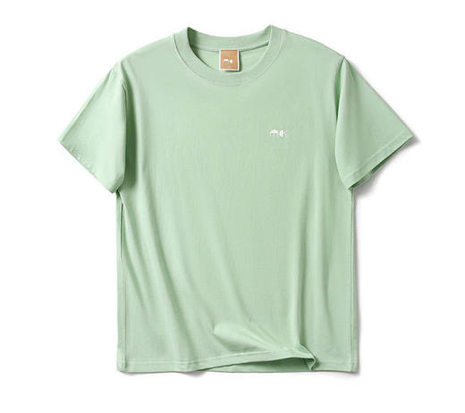 2025重磅水洗全棉T恤！双纱柔软吸湿宽松纯色廓形圆领短袖T恤半袖百搭打底！ 商品图9