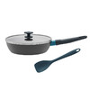 1033157  Zwilling NOW Plus Ceremic 28cm 陶瓷不粘深煎锅附小号硅胶铲 商品缩略图0