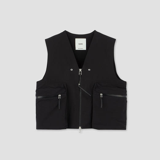 Goldwin x OAMC Vest 联名款军事风V领马甲 商品图2