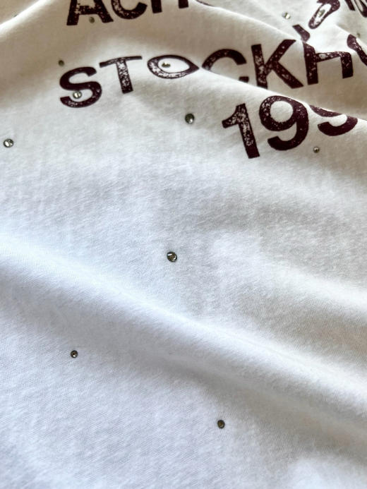 Acne Studios 1996系列 升级带钻款长袖Tee 商品图9