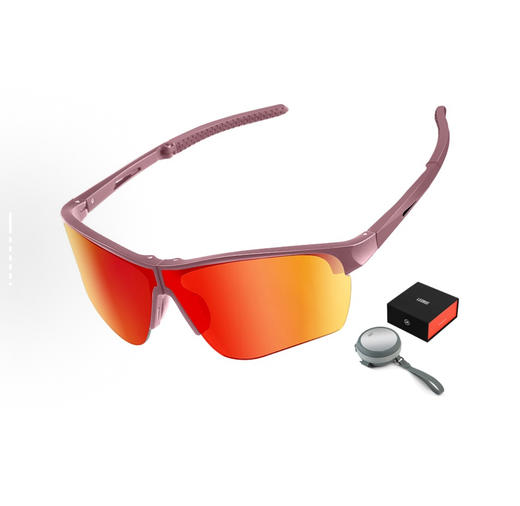 乐凯奇 LECAGE 男女同款 骑行日常跑步马拉松便携折叠防风户外运动折叠变色 骑行眼镜 商品图1