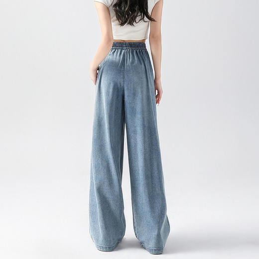 馥迦舒适透气天丝牛仔裤 商品图2