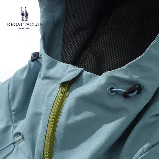 优选丨「春季新款」英国品牌regattaclub赛艇俱乐部情侣户外冲锋外套风衣三防科技双开头拉链透气防风 商品图12