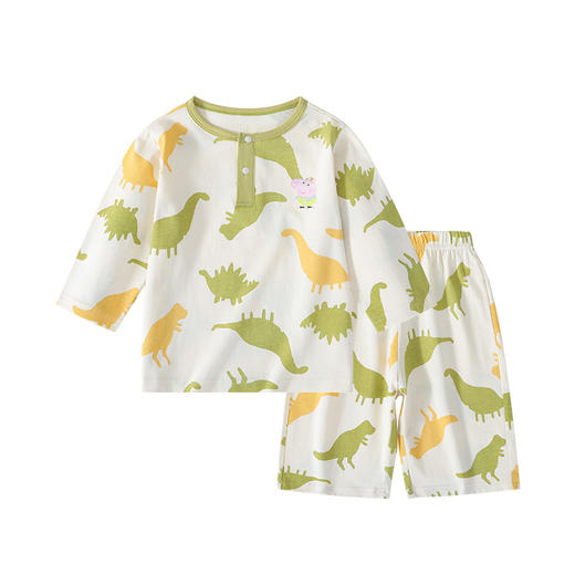 【80-130】【小猪佩奇】男童夏季七分袖短裤家居服套装 商品图6