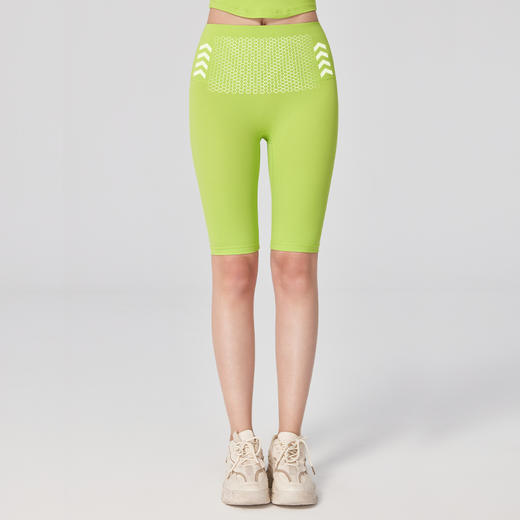 跃牌【海听系列】NULS高腰五分裸感瑜伽裤女夏收腹提臀瑜伽服健身骑行裤瑜伽短裤XC70 商品图3