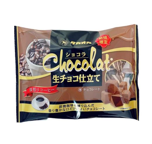 高岗咖啡味代可可脂巧克力145g/袋 商品图0