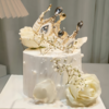 『鲜花皇冠』水晶皇冠唯美女神生日蛋糕 商品缩略图0