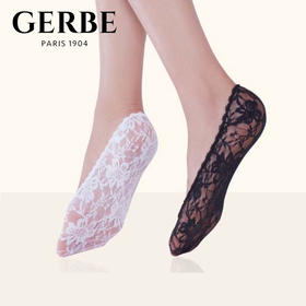 Gerbe格伯 100%法国原装进口女士短袜 女丝袜 GPDEN