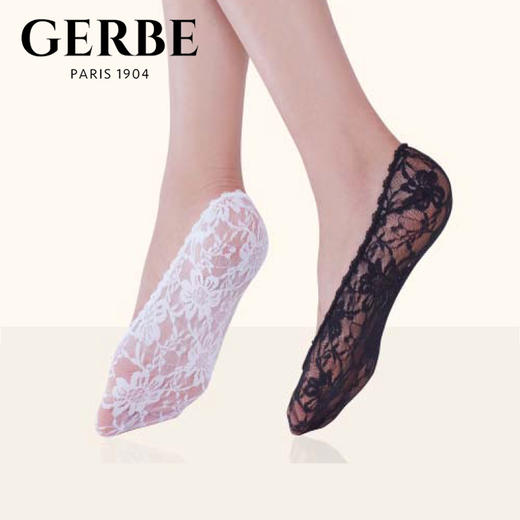Gerbe格伯 100%法国原装进口女士短袜 女丝袜 GPDEN 商品图0