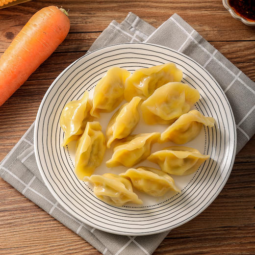 【任意4袋送小馄饨1袋】妙维根水饺 | 360g/袋（18只）罗汉珍菌/翡翠荠菜/田园玉米 蔬食饺子【妙维根系列买赠，多买多送】 商品图4