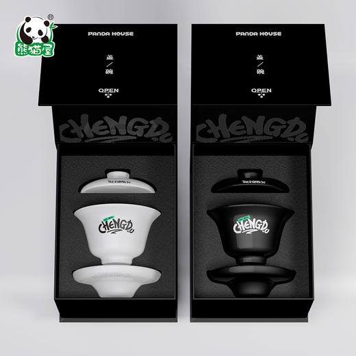 熊猫屋PANDAHOUS  城市限定·盖碗  送纸袋 商品图3