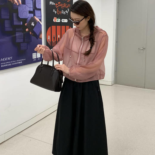 洛诗琳43215防晒衣2025夏季新款小个子轻薄透气百搭防晒外套20228 商品图1