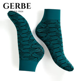 Gerbe格伯 100%法国进口女士短袜 女丝袜 YQTD 105d