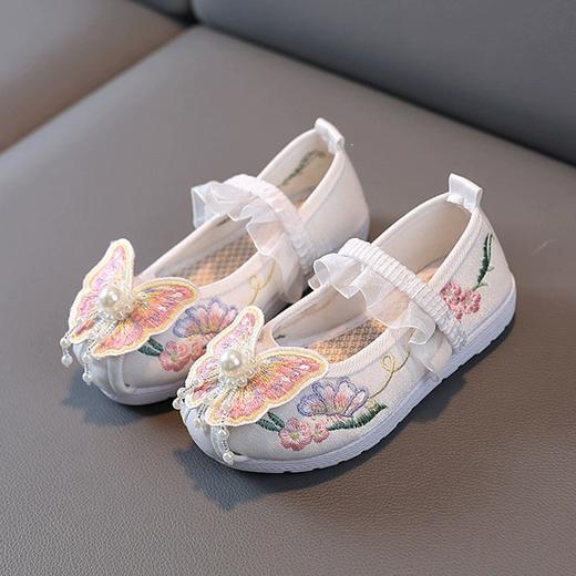 【苏城纪汉服绣花鞋】春夏款女童童鞋	蝴蝶 商品图3