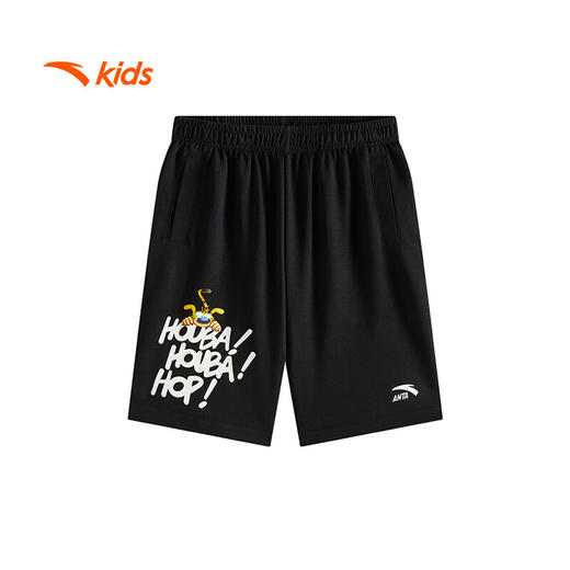 安踏儿童针织五分裤男大童潮流系列潮流男针织五分裤352528709 商品图4