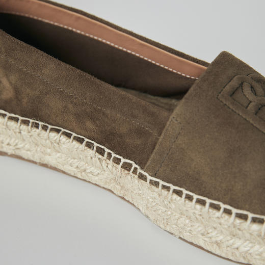 ROMI STUDIO“ old money”系列 英伦休闲反绒手工编织渔夫鞋 S3578 商品图4