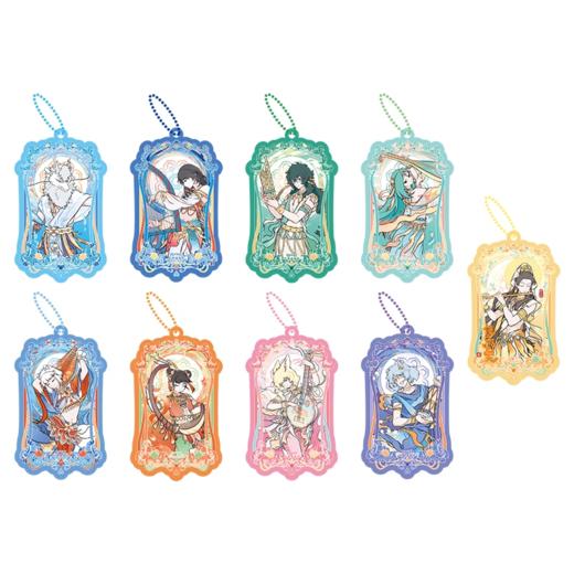 非人哉×敦煌画院联名 伎乐飞天 流沙挂件 全9种 8包/盒 国谷 商品图0