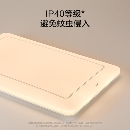 欧普（OPPLE）品渊客厅极简风吸顶灯套餐 商品图2