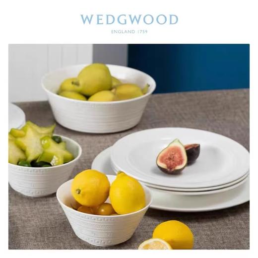 WEDGWOOD威基伍德intaglio意大利浮雕骨瓷中餐套装乔迁礼物威基伍德意大利浮雕四人餐具21件套 商品图3